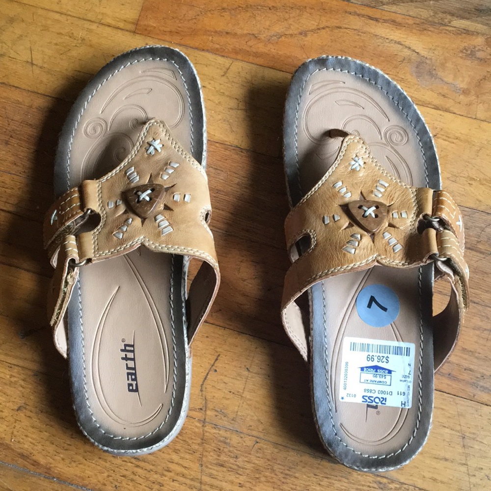 Brown sandals